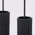 Lampa wisząca KARBON 4L czarny SL.2003 SOLLUX