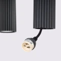 Lampa wisząca KARBON 4L czarny SL.2003 SOLLUX