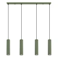 Lampa wisząca KARBON 4L zielona oliwka SL.2005 SOLLUX