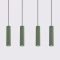 Lampa wisząca KARBON 4L zielona oliwka SL.2005 SOLLUX