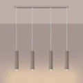 Lampa wisząca KARBON 4L taupe SL.2007 SOLLUX