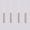 Lampa wisząca KARBON 4L taupe SL.2007 SOLLUX