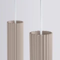 Lampa wisząca KARBON 4L taupe SL.2007 SOLLUX