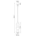 Lampa wisząca KUBBE średnia R SL.2028 SOLLUX