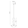 Lampa wisząca KUBBE średnia S SL.2031 SOLLUX
