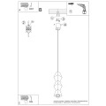 Lampa wisząca KUBBE średnia S SL.2031 SOLLUX