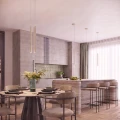 Lampa wisząca ARCHE 1 beżowa SL.2033 SOLLUX