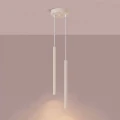 Lampa wisząca ARCHE 2P beżowa SL.2034 SOLLUX