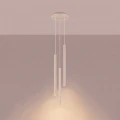 Lampa wisząca ARCHE 3P beżowa SL.2035 SOLLUX