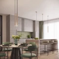 Lampa wisząca ARCHE 1 taupe SL.2036 SOLLUX