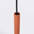 Lampa wisząca ARCHE 1 ochra czerwona SL.2039 SOLLUX