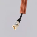 Lampa wisząca ARCHE 1 ochra czerwona SL.2039 SOLLUX