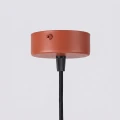 Lampa wisząca ARCHE 1 ochra czerwona SL.2039 SOLLUX