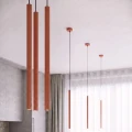 Lampa wisząca ARCHE 1 ochra czerwona SL.2039 SOLLUX