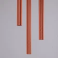 Lampa wisząca ARCHE 3P ochra czerwona SL.2041 SOLLUX