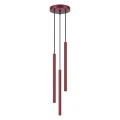 Lampa wisząca ARCHE 3P burgund SL.2044 SOLLUX