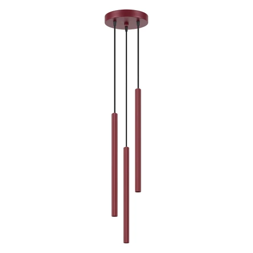 Lampa wisząca ARCHE 3P burgund SL.2044 SOLLUX