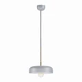Lampa wisząca CAEN 1L 107924 szary/złoty Markslojd
