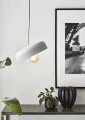 Lampa wisząca CAEN 1L 107924 szary/złoty Markslojd