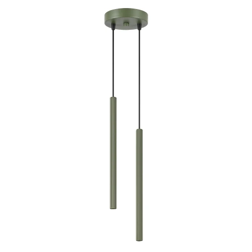 Lampa wisząca ARCHE 2P zielona oliwka SL.2049 SOLLUX
