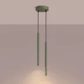 Lampa wisząca ARCHE 2P zielona oliwka SL.2049 SOLLUX