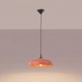 Lampa wisząca GINA ochra czerwona SL.2062 SOLLUX