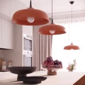 Lampa wisząca GINA ochra czerwona SL.2062 SOLLUX