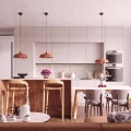 Lampa wisząca GINA ochra czerwona SL.2062 SOLLUX