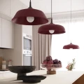 Lampa wisząca GINA burgund SL.2063 SOLLUX