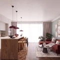 Lampa wisząca GINA burgund SL.2063 SOLLUX