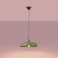 Lampa wisząca GINA zielona oliwka SL.2065 SOLLUX