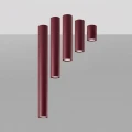 Plafon LAGOS 10 burgund SL.2069 SOLLUX