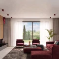 Plafon LAGOS 10 burgund SL.2069 SOLLUX