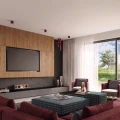 Plafon LAGOS 10 burgund SL.2069 SOLLUX