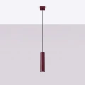 Lampa wisząca LAGOS 1 burgund SL.2081 SOLLUX