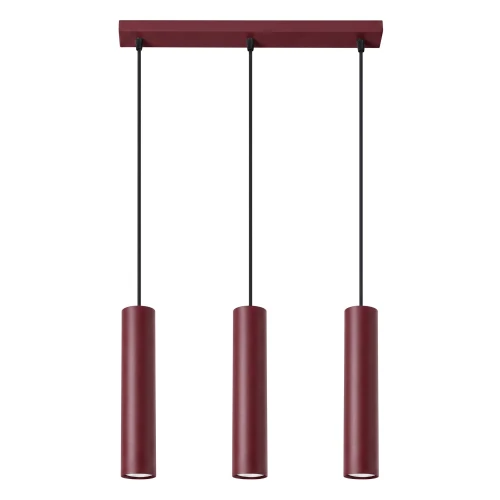 Lampa wisząca LAGOS 3L burgund SL.2082 SOLLUX
