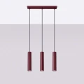 Lampa wisząca LAGOS 3L burgund SL.2082 SOLLUX
