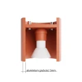 Plafon ORBIS 1 ochra czerwona SL.2093 SOLLUX