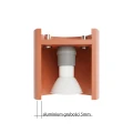 Plafon ORBIS 2 ochra czerwona SL.2094 SOLLUX