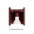 Plafon ORBIS 1 burgund SL.2096 SOLLUX