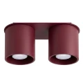 Plafon ORBIS 2 burgund SL.2097 SOLLUX