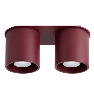 Plafon ORBIS 2 burgund SL.2097 SOLLUX
