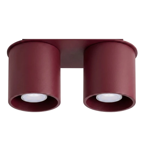 Plafon ORBIS 2 burgund SL.2097 SOLLUX
