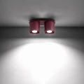 Plafon ORBIS 2 burgund SL.2097 SOLLUX
