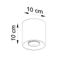 Plafon ORBIS 1 zielona oliwka SL.2102 SOLLUX