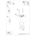 Plafon QUAD 1 beżowy SL.2105 SOLLUX