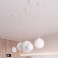 Lampa wisząca UGO 40 beżowa SL.2215 SOLLUX
