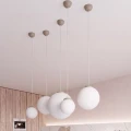Lampa wisząca UGO 40 taupe SL.2218 SOLLUX
