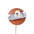 Lampa wisząca UGO 30 ochra czerwona SL.2220 SOLLUX
