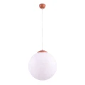 Lampa wisząca UGO 40 ochra czerwona SL.2221 SOLLUX